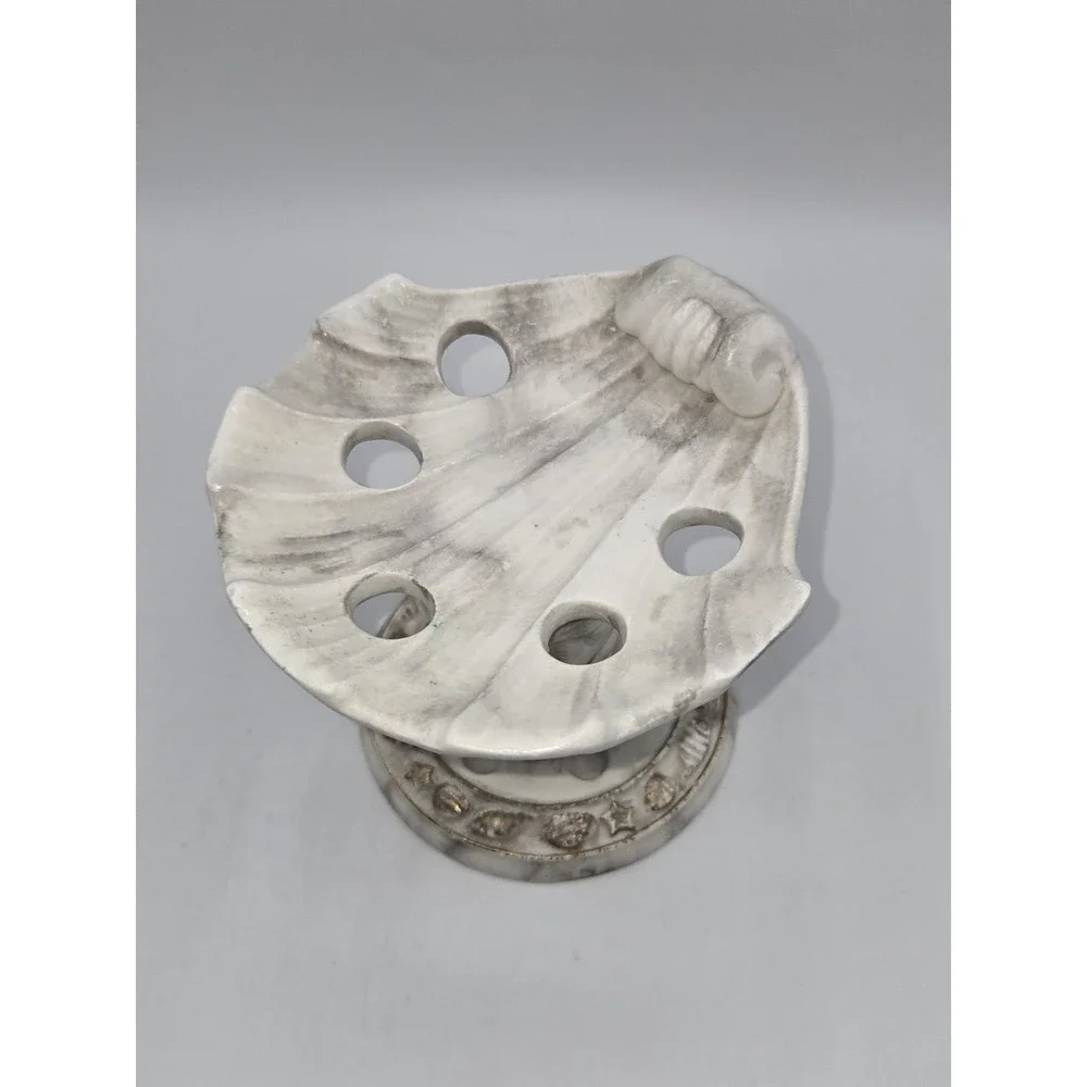 Vintage Napcoware Toothbrush‎ Holder Cherub Alabastro C-531 4.75